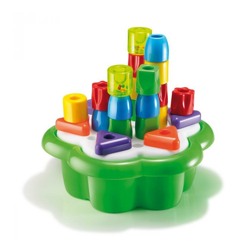 Quercetti Daisy Box Chiodoni - pro děti od 1 roku