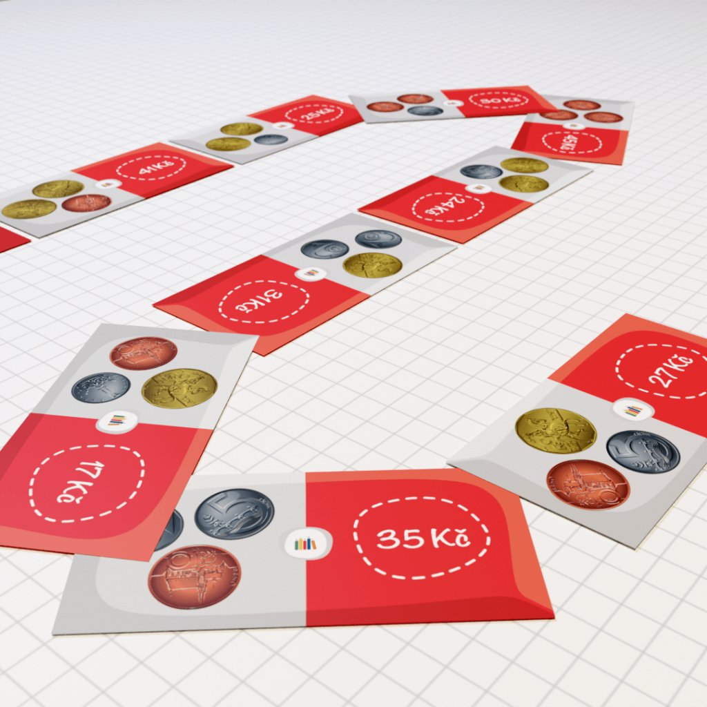 Domino - Peníze do 100 Kč - od 7 let