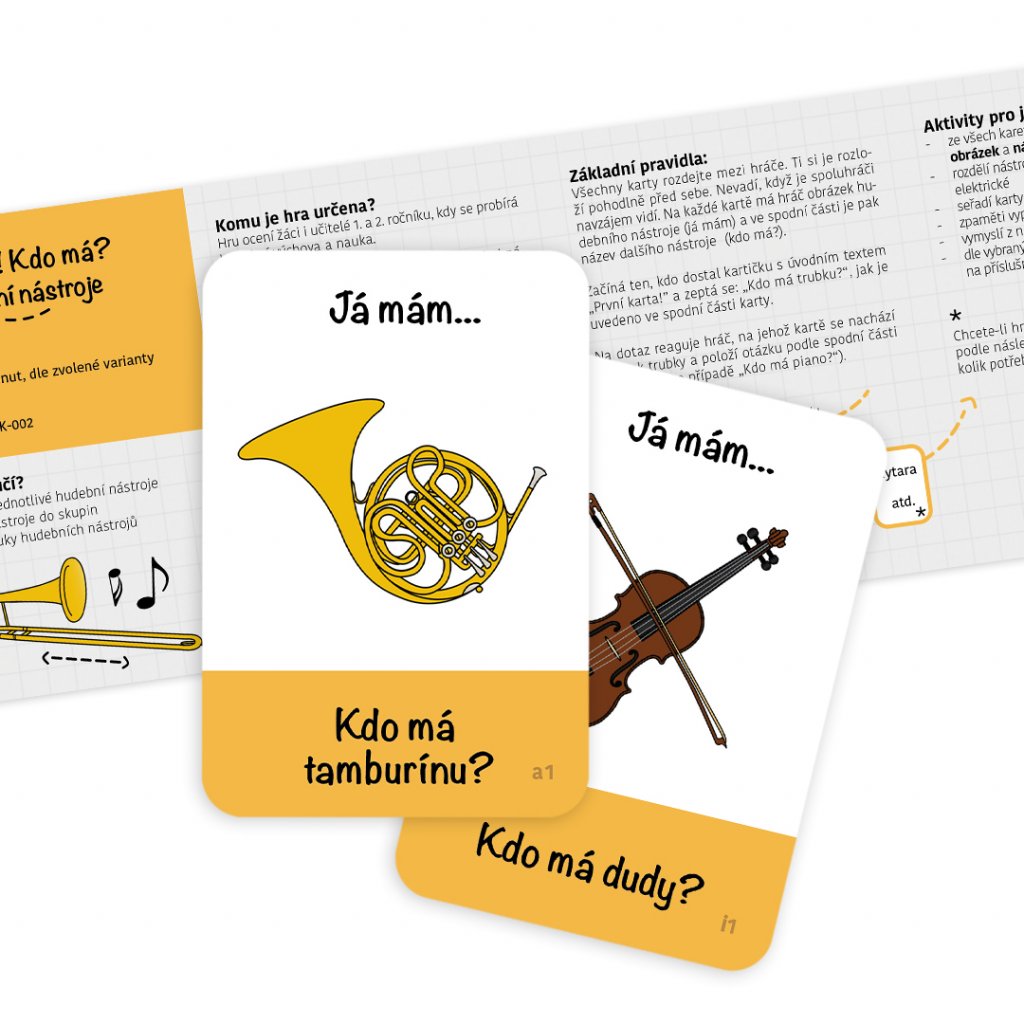 Já mám, kdo má? Hudební nástroje