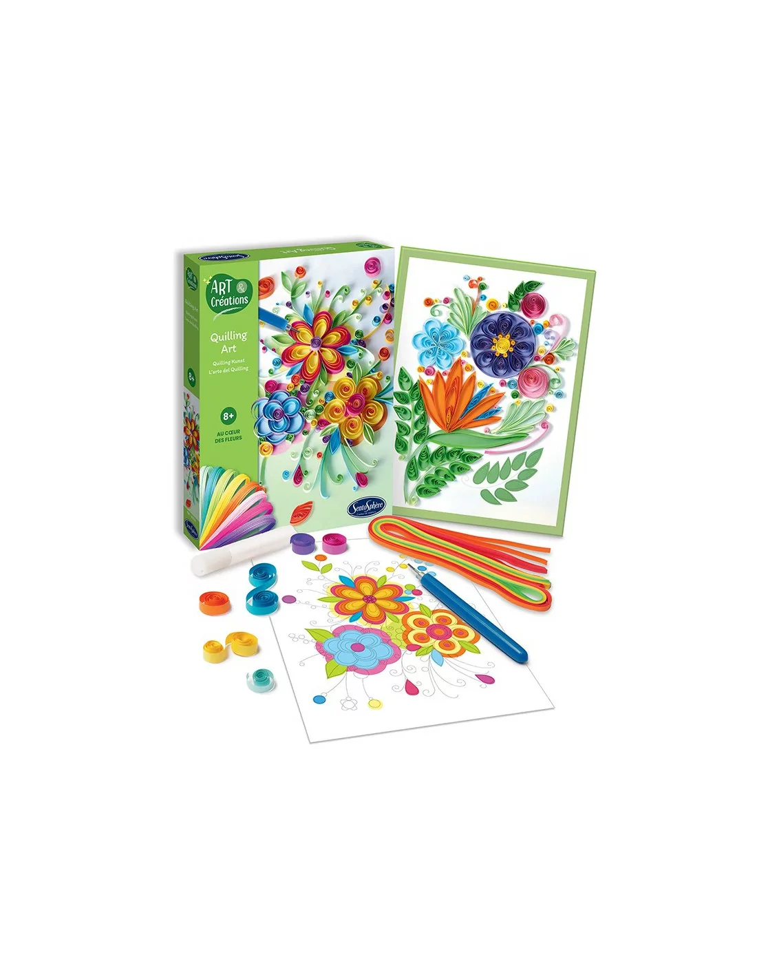 QUILLING ART - Květiny