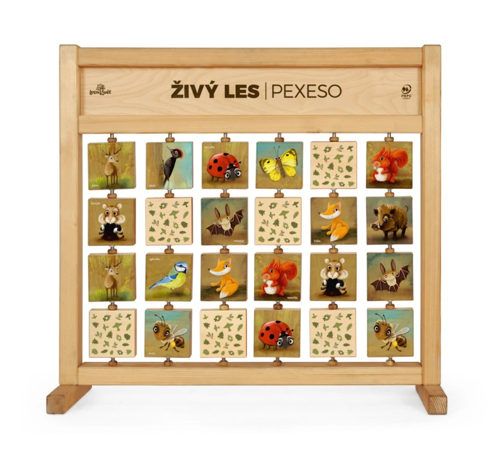 Pexeso - Stolní - Živý les