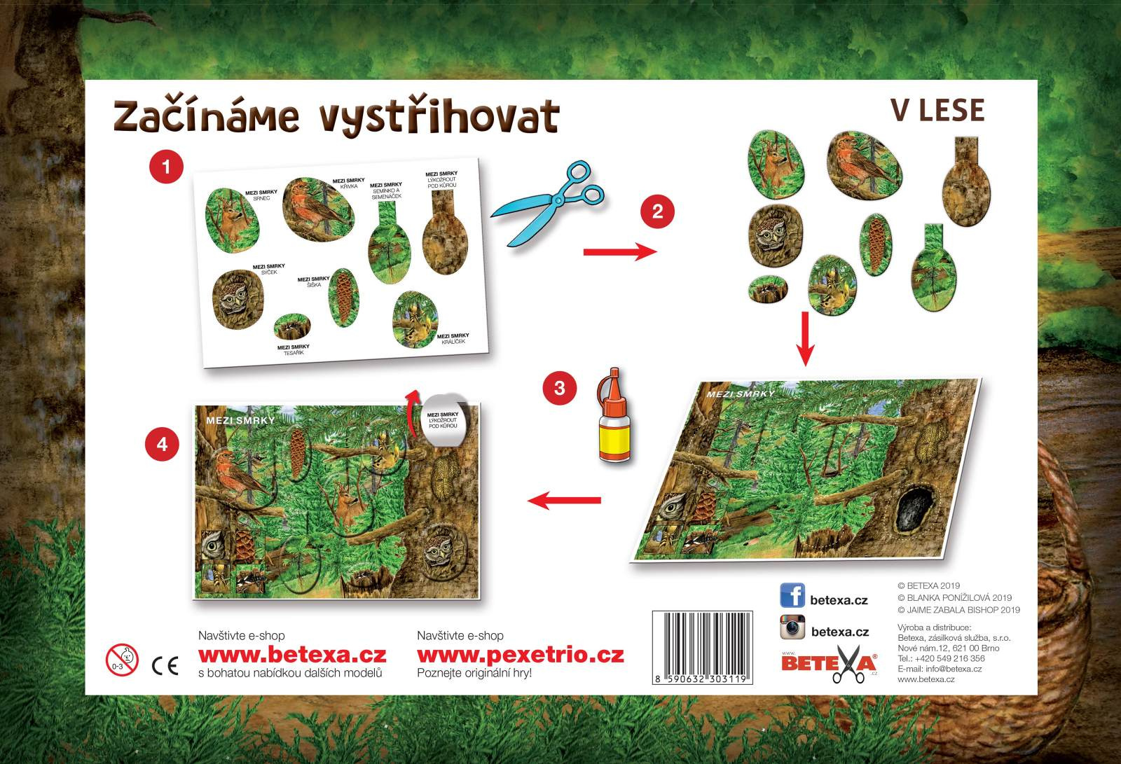 Začínáme vystřihovat - V lese