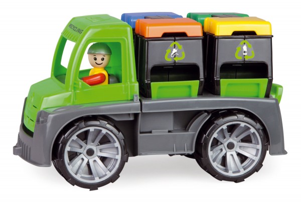 Auto Truxx auto s kontejnery s figurkou plast 28cm v krabici