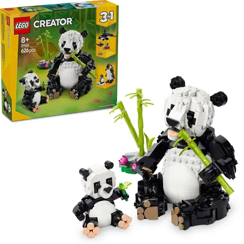 LEGO® Creator 3 v 1 Divoká zvířata: Pandí rodinka