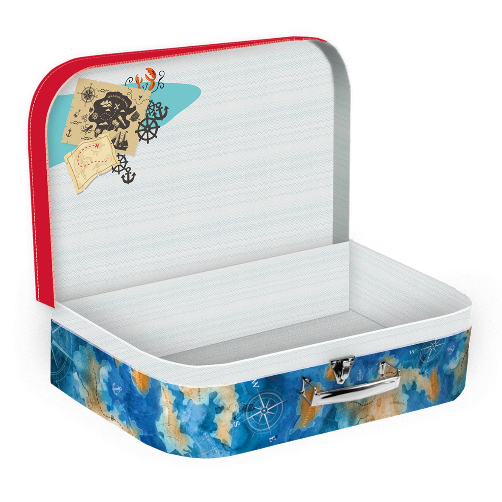 Kufřík/Kufr školní papírový Pirates