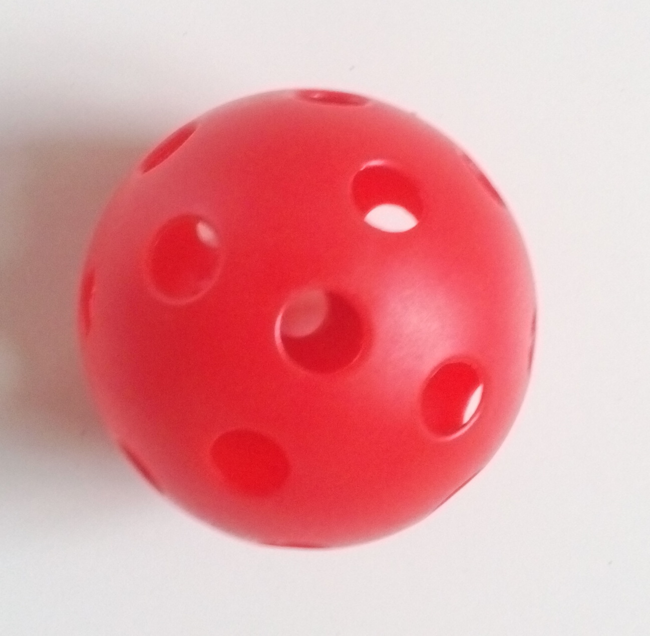 Míček florbalový plast průměr 7cm