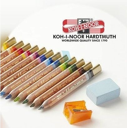 Pastelky Koh-I-Noor Magic Natur 12+3 - 3404