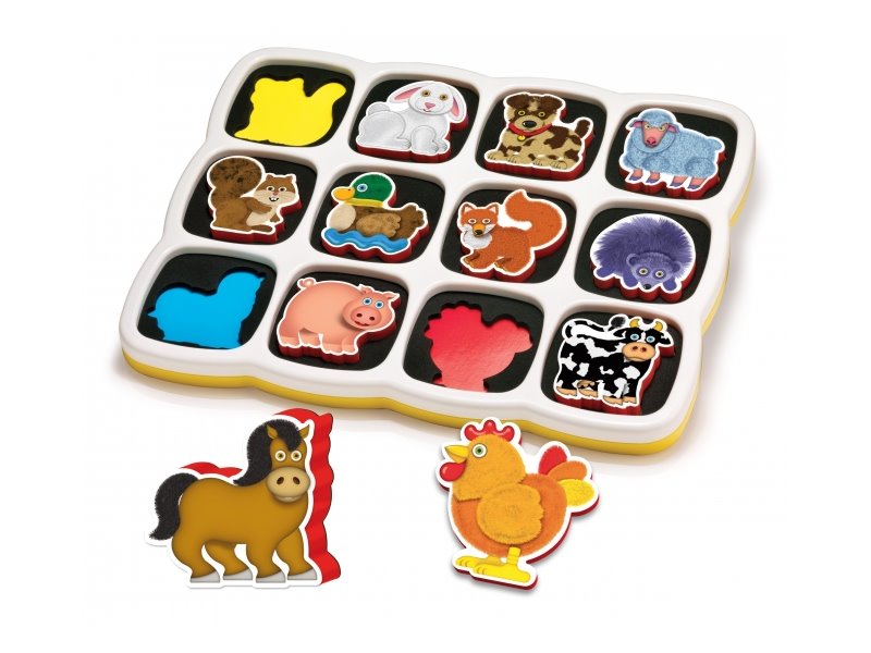 Quercetti Smart Puzzle magnetico Farm - pro děti od 18 měsíců