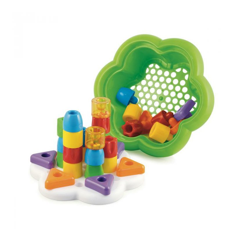 Quercetti Daisy Box Chiodoni - pro děti od 1 roku