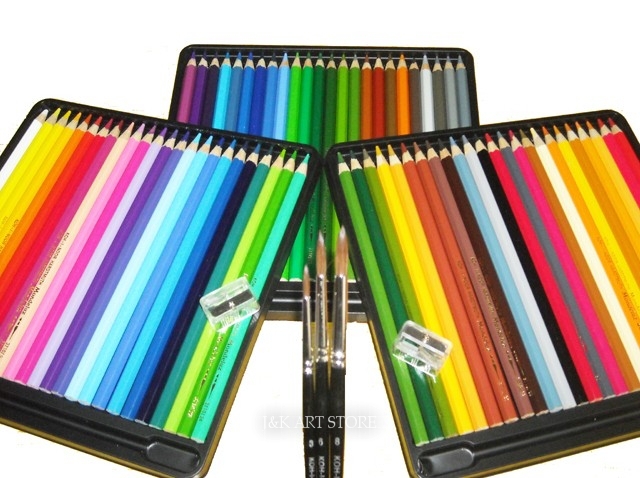 Akvarelové pastelky 72 ks Koh-I-Noor Mondeluz 3714