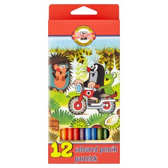 Pastelky Koh-I-Noor Krtek 12 ks 3652/12