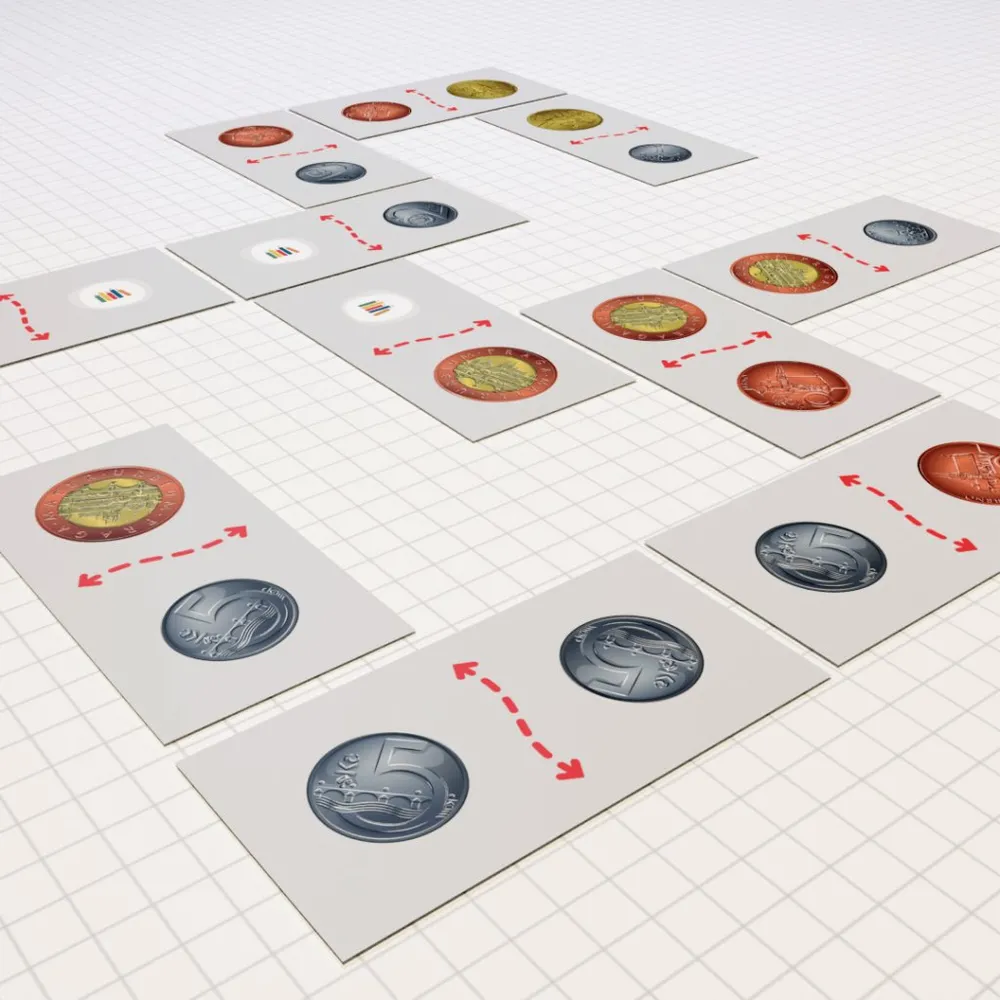 Domino - Peníze do 20 Kč - od 6 let