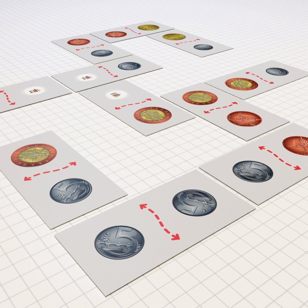 Domino - Peníze do 100 Kč - od 7 let