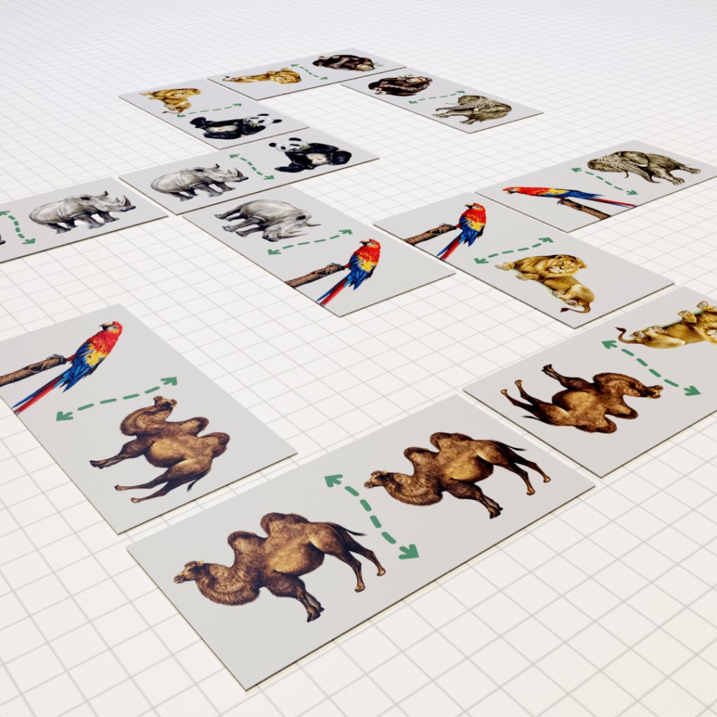 Domino - Zvířata - od 6 let