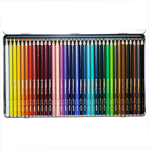 Stabilo Original - tenké barevné pastelky v plechové kazetě - 38 ks - 8778-6
