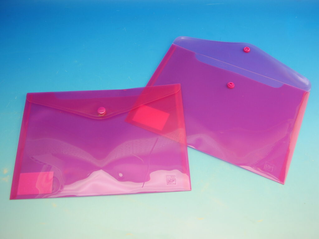 Složka A 5 s drukem - čirá, modrá, červená