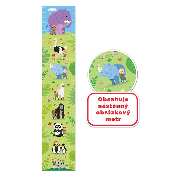 Velké podlahové puzzle - Kdo je vyšší? 2. jakost