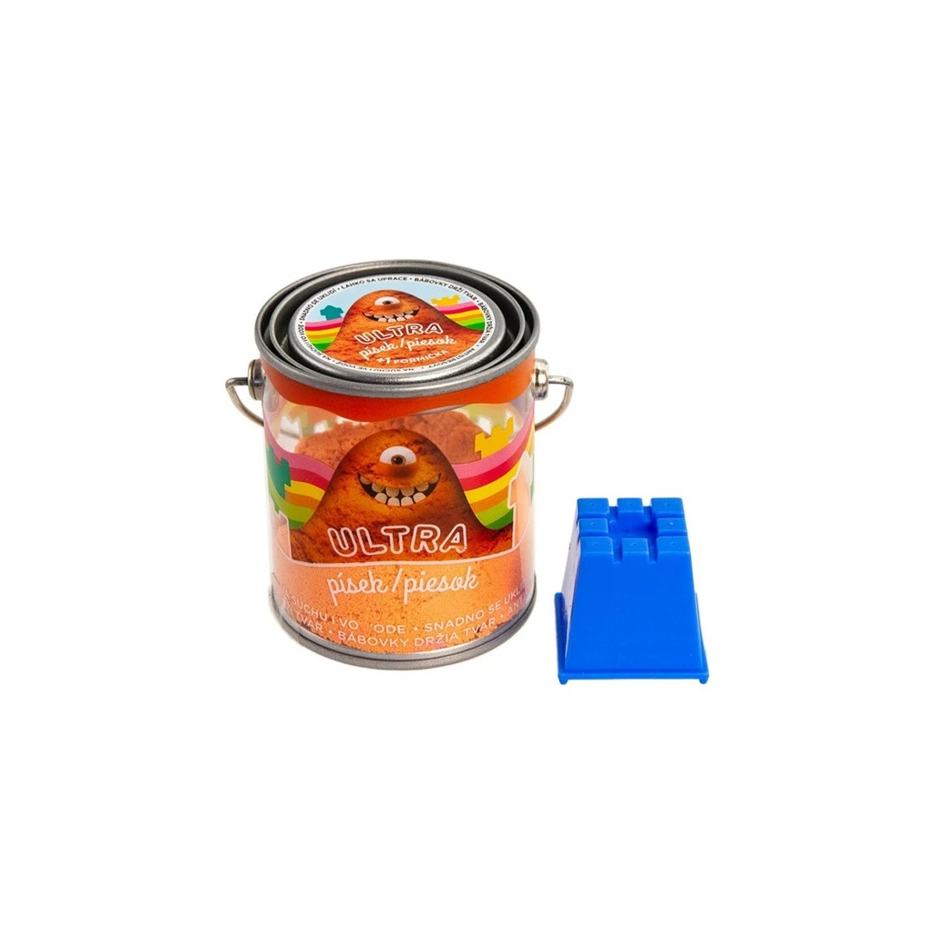 Kinetický barevný písek 1 480 g s formičkami, set v boxu
