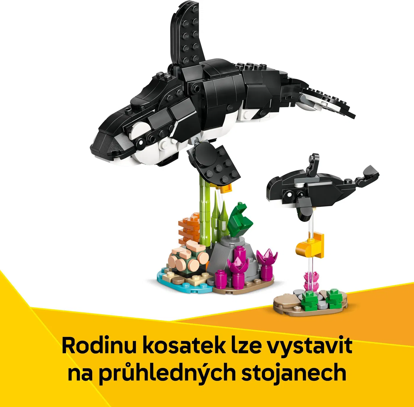 LEGO® Creator 3 v 1 Divoká zvířata: Pandí rodinka