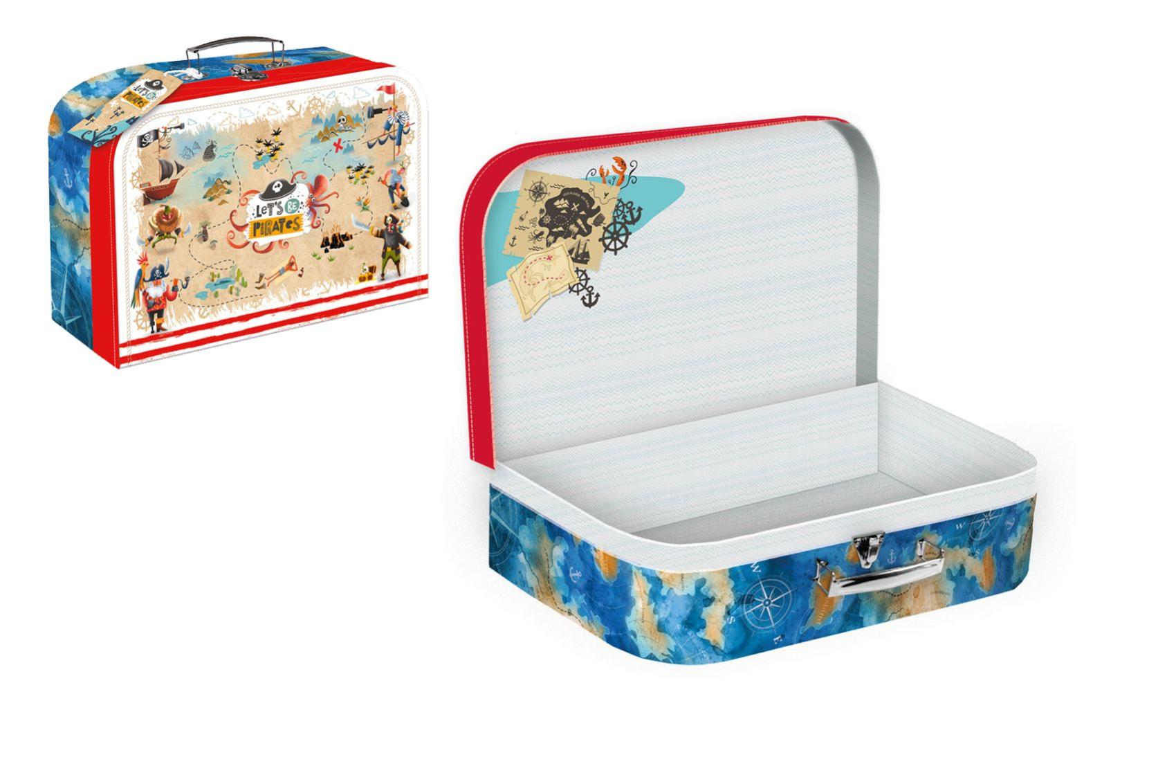 Kufřík/Kufr školní papírový Pirates