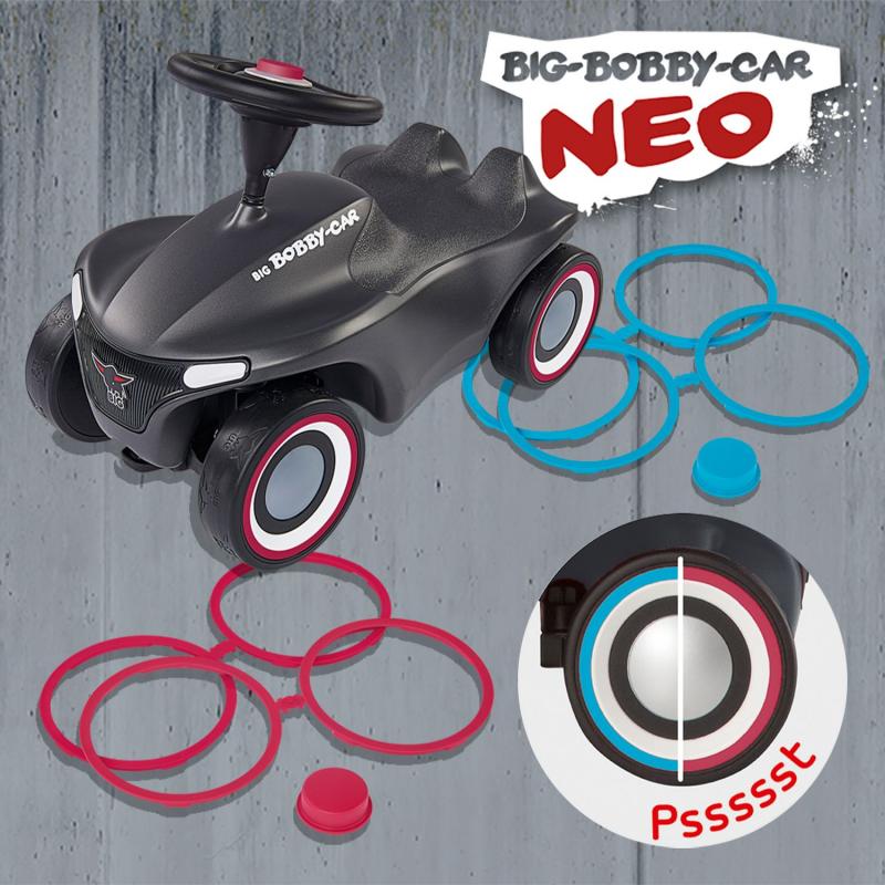 BIG Auto odstrkovadlo Bobby Car Neo antracitové