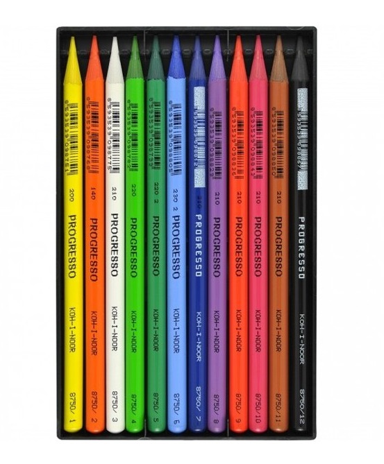 Pastelky Koh-I-Noor Progresso 12 ks 8756/12