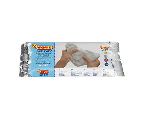 Jovi modelovací samotvrdnoucí hmota bílá 250 g