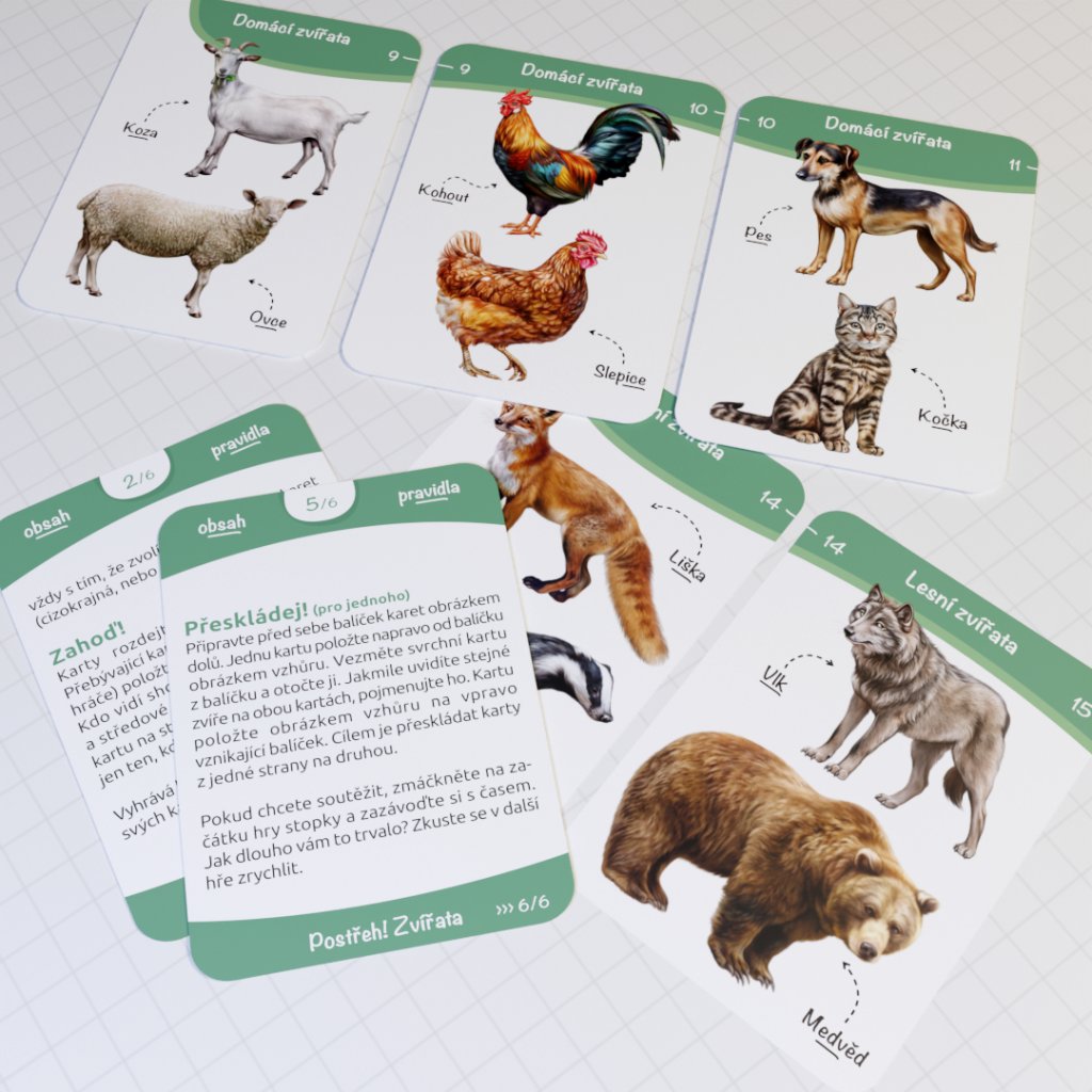 Postřeh - Zvířata