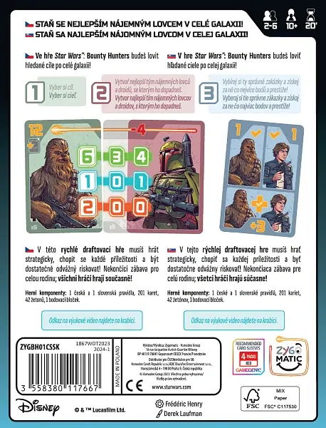 Star Wars: Bounty Hunters - české vydání