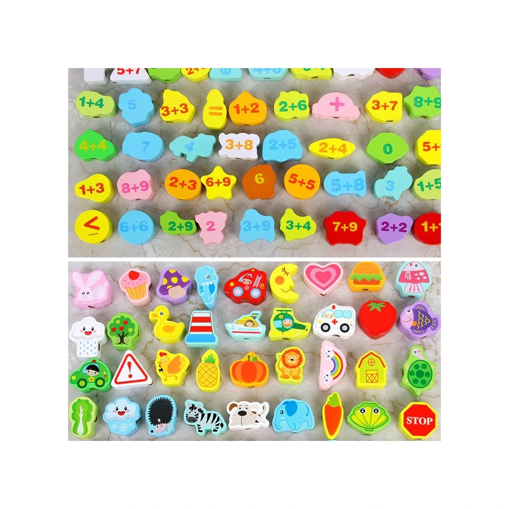 Dřevěné korálky 65