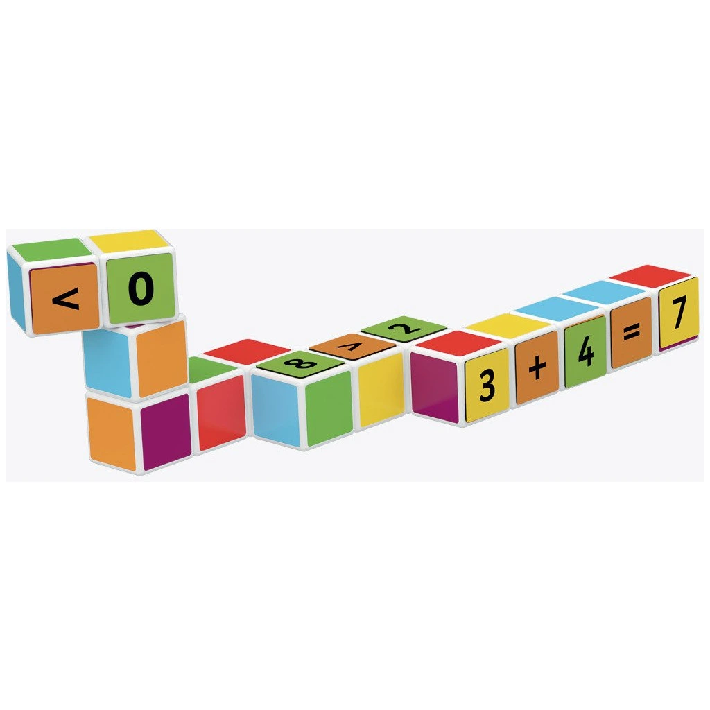 GEOMAG Magicube Magnetická stavebnice Matematická stavba 16 kostek 45 klipů