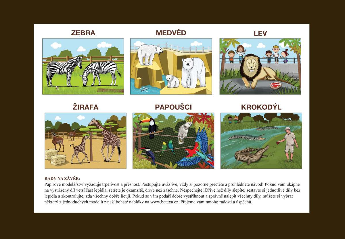 Začínáme vystřihovat Vlaky