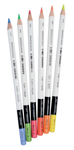 Sada 6 suchých zvýrazňovačů Koh-I-Noor Astra 3415