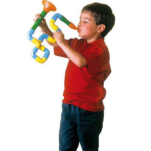 Quercetti Saxoflute - stavebnice trumpetky