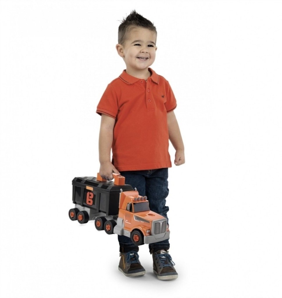 Smoby Black & Decker Kamion Bricolo s nářadím