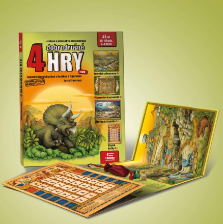 4 dobrodružné hry - Lucie Ernestová