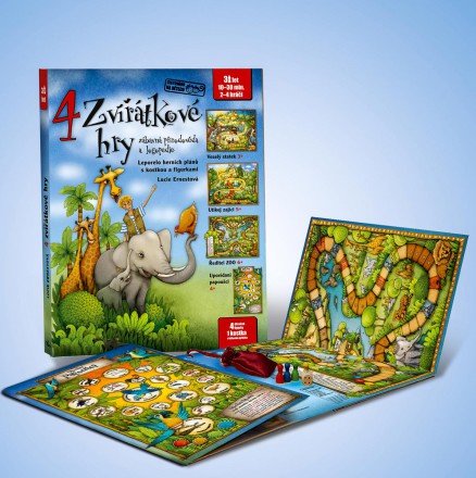 4 zvířátkové hry - Lucie Ernestová