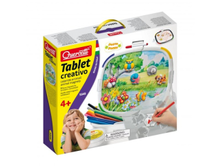 Bazárek - Quercetti Tablet creativo - hračka s magnetkami zvířátek