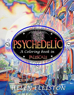 Psychedelic - Palescale Adult Coloring Book - Helen Elliston