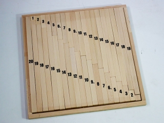 Matematické hranolky 1 - 20