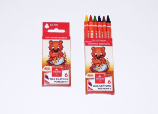 Voskovky trojhranné tenké 8271/6