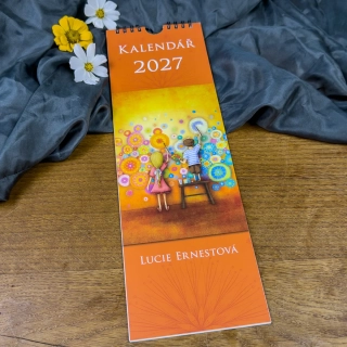 Lucie Ernestová - Úzký kalendář kravata 2027