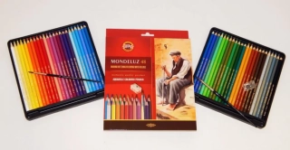Akvarelové pastelky 48 ks Koh-I-Noor Mondeluz 3713