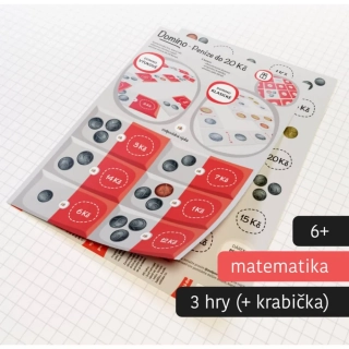 Domino - Peníze do 20 Kč - od 6 let