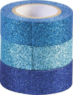 Dekorační lepící páska Glitter set