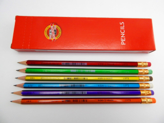 Tužka grafitová s gumou mix 2/ HB