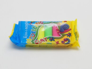 Modelovací hmota ve fluorescenčních barvách 5 x 20 g - plastelína modelína