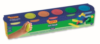 JOVI měkká modelína 5x110g, neonová