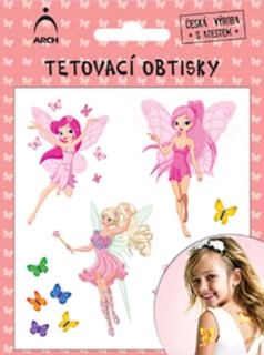Tetovačky dětské - víly 2513