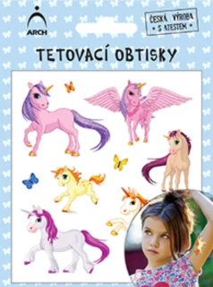 Tetovačky dětské – jednorožci (2506) (2505)